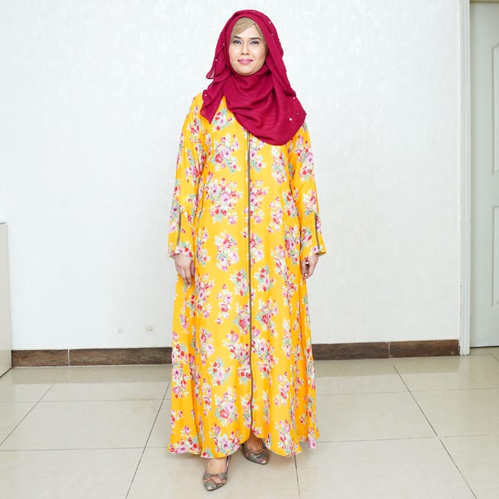 MUSTARD VINTAGE GEORGETTE