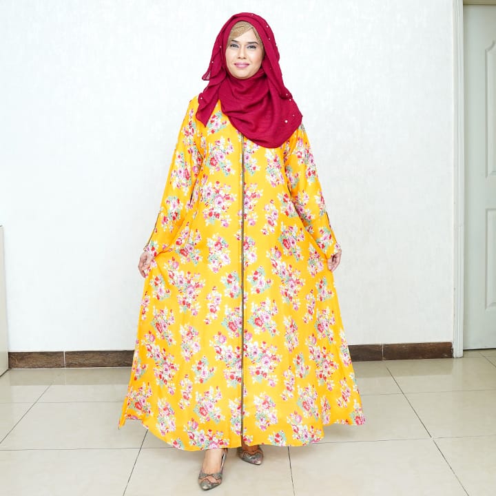 MUSTARD VINTAGE GEORGETTE