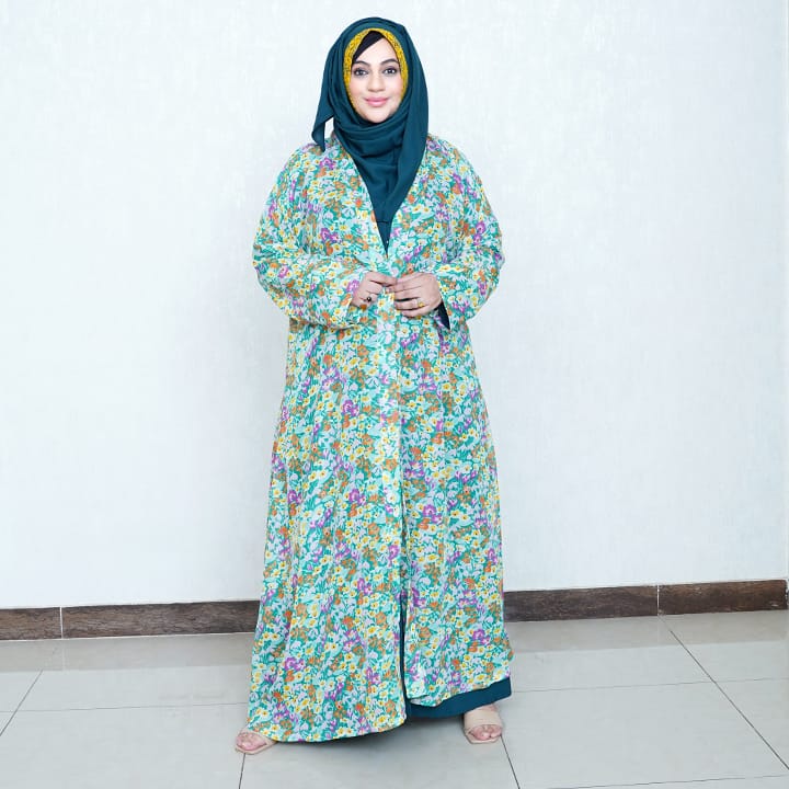 GREEN BOUQET CHIFFON