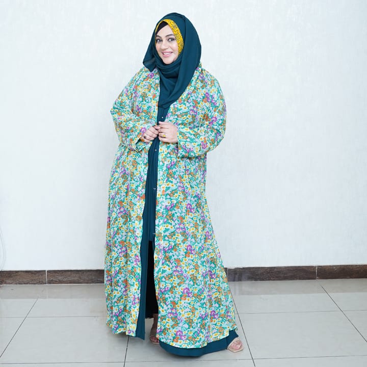 GREEN BOUQET CHIFFON