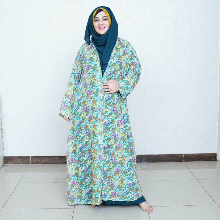 GREEN BOUQET CHIFFON