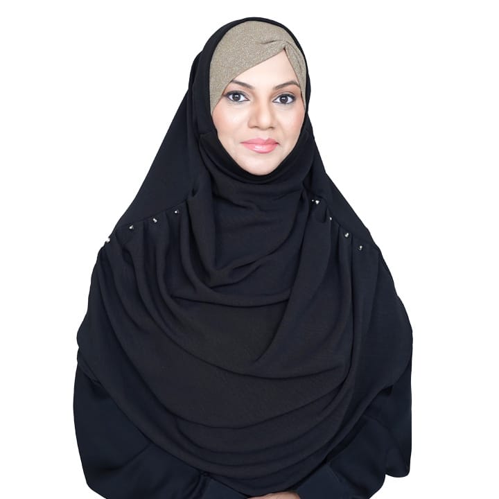 ONYX BLACK- TURKISH GEORGETTE
