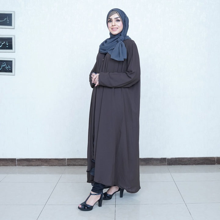 GREY & CHOCOLATE BROWN