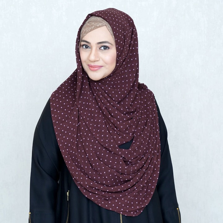 CHOCOLATE POLKA - CHIFFON