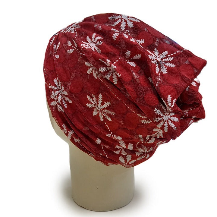 RED FLORAL