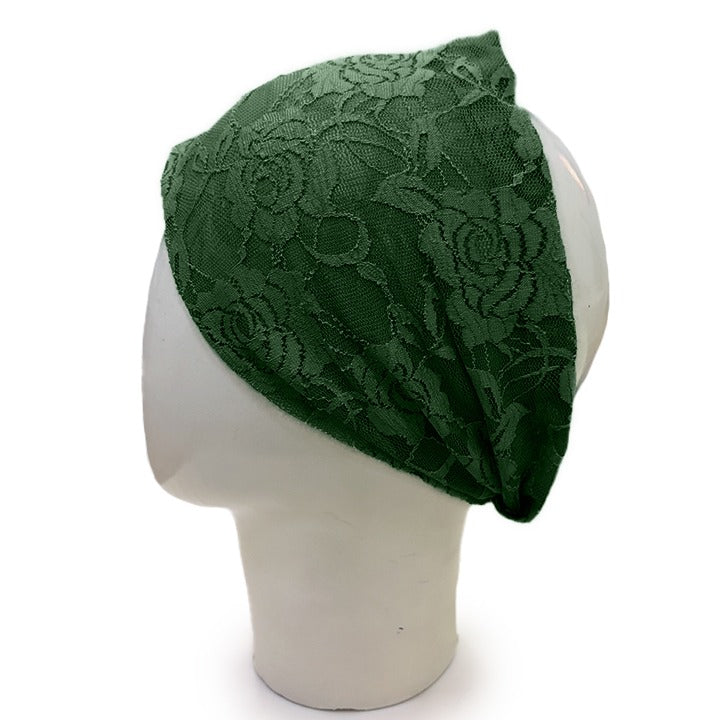 BOTTLE GREEN LACE