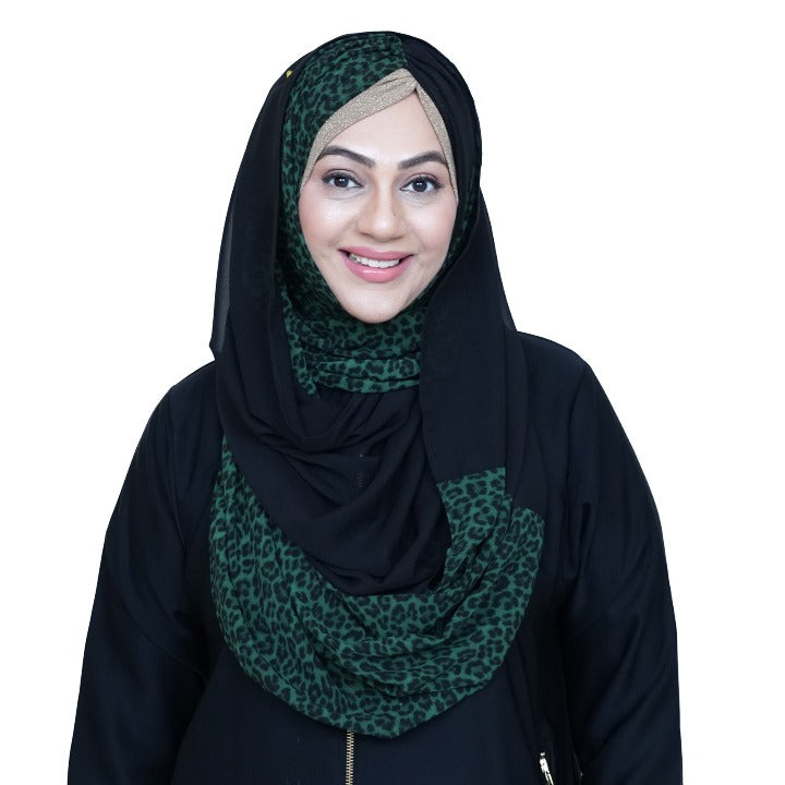 GREELACK LEOPARD - CHIFFON