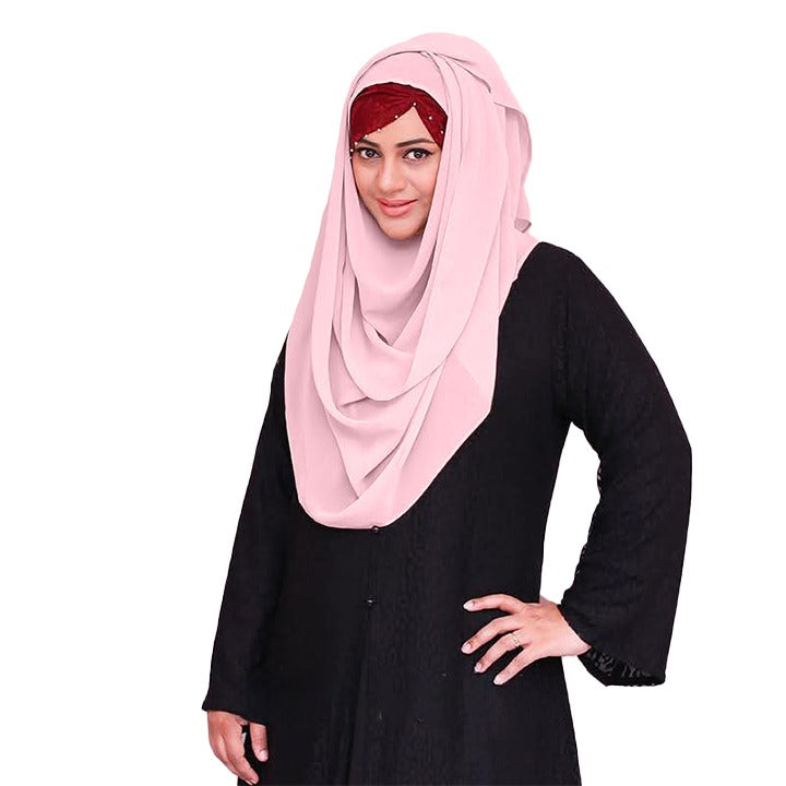 LIGHT PINK - KOREAN CHIFFON