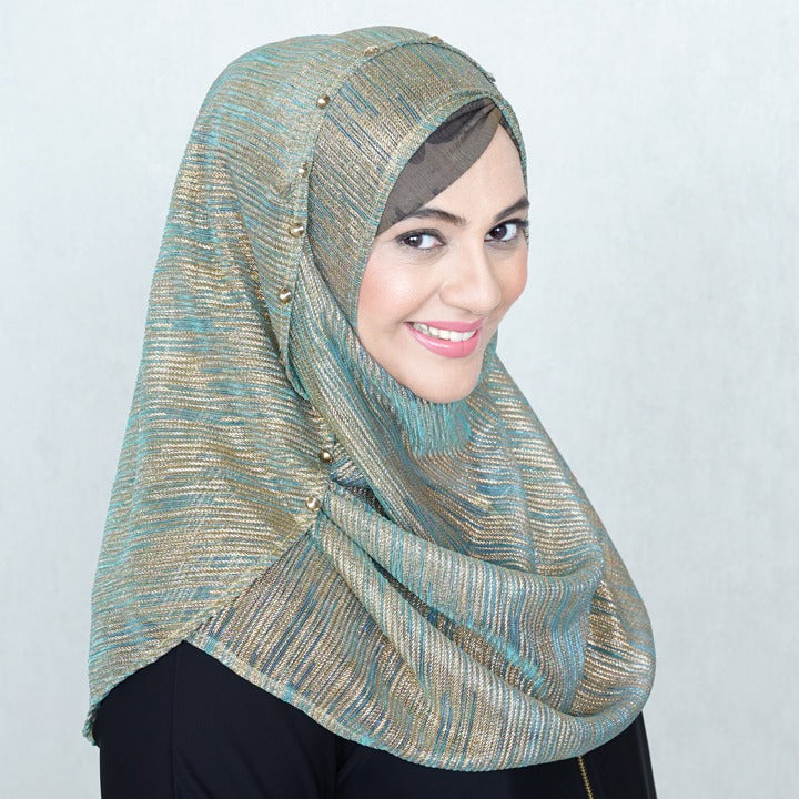 SKY GOLD - LUREX FABRIC