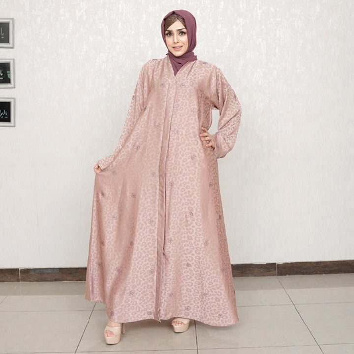 TEA PINK LEOPARD - SILK