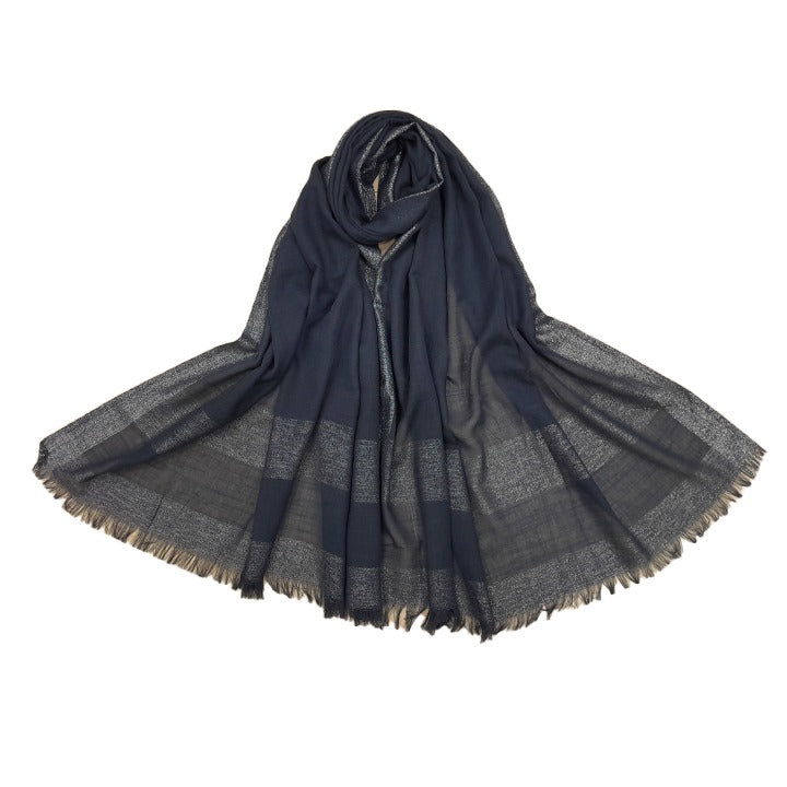 NAVY BLUE SHIMMER BOARDER