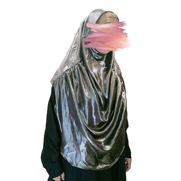 SMOKEY METALLIC - SHIMMER CHIFFON