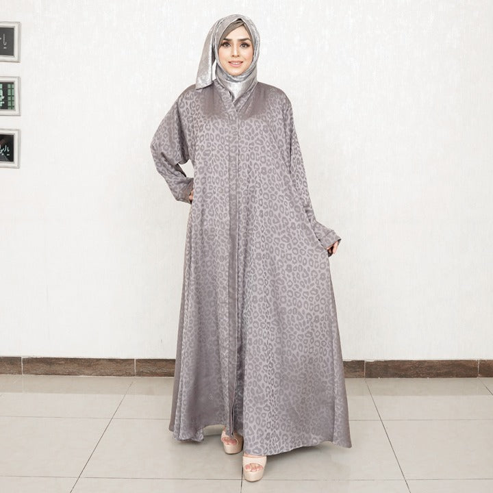 GREY LEOPARD - SILK