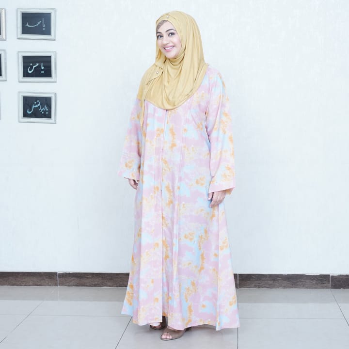 PASTEL FEROZI TEAPINK - GEORGETTE