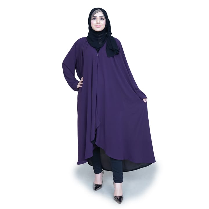 PURPLE & BLACK