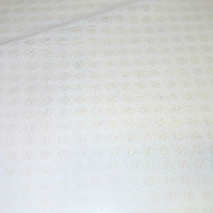 PEARL WHITE - SELF PREMIUM CHIFFON