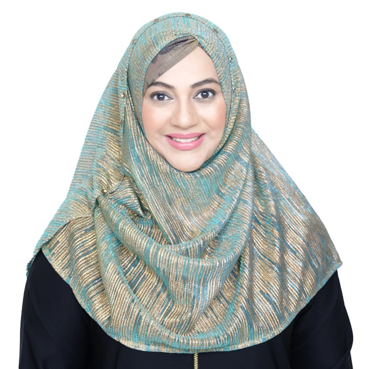 SKY GOLD - LUREX FABRIC