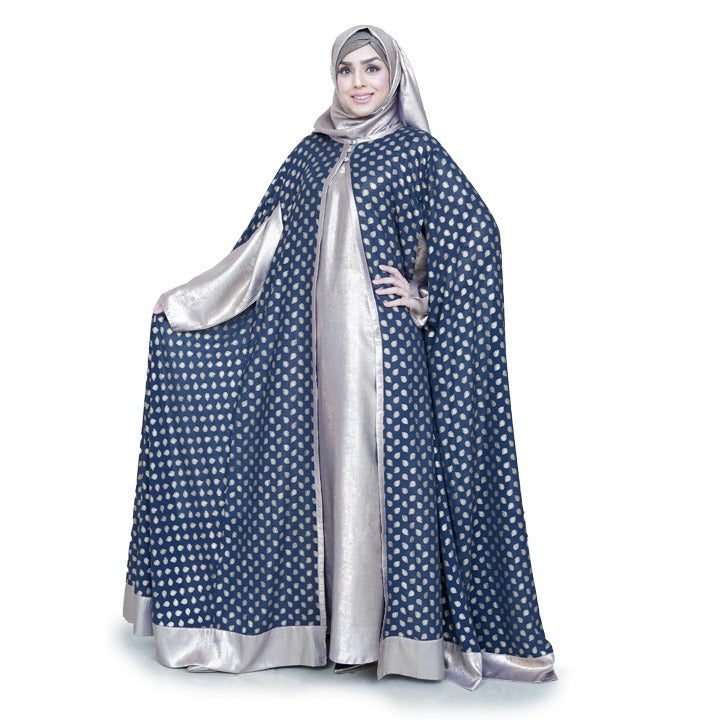 BLUE & GOLD - CHIFFON