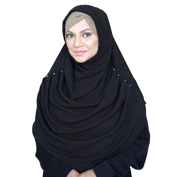 ONYX BLACK- TURKISH GEORGETTE