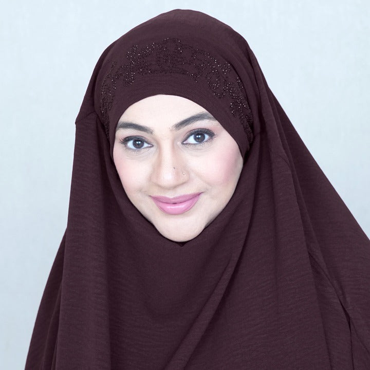 AGATE BROWN - TURKISH GEORGETTE