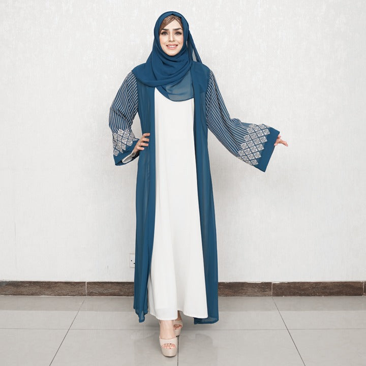 TEAL K-CHIFFON