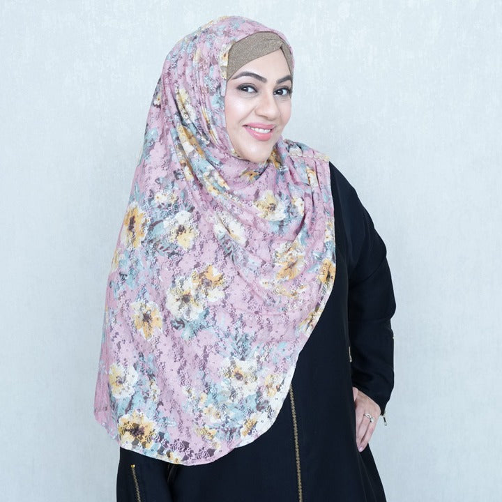 TEA PINK BOUQET - LACE