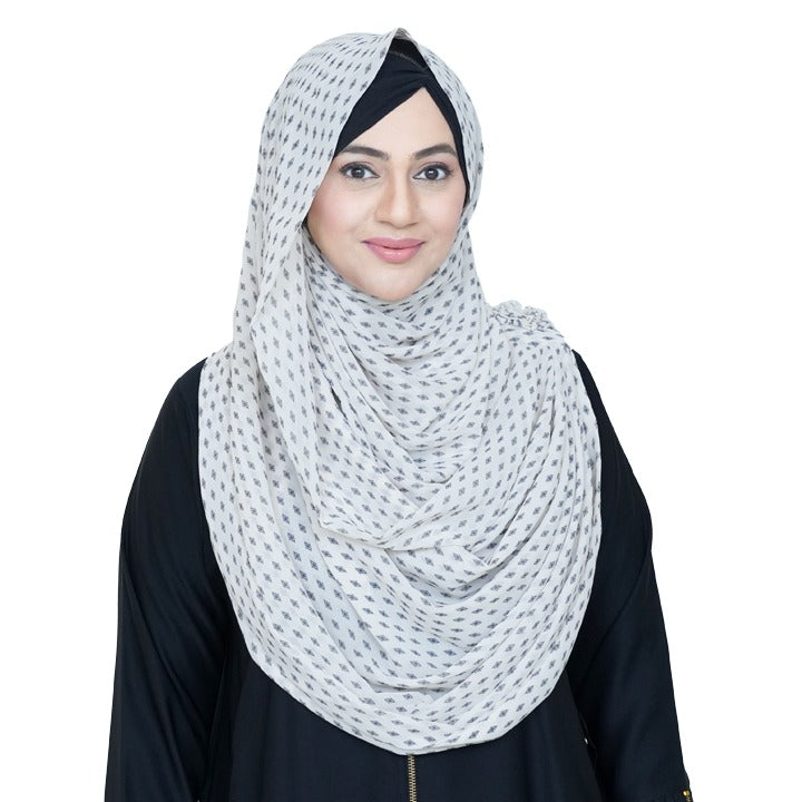 WHITE & BLACK DIAMONDS - CHIFFON