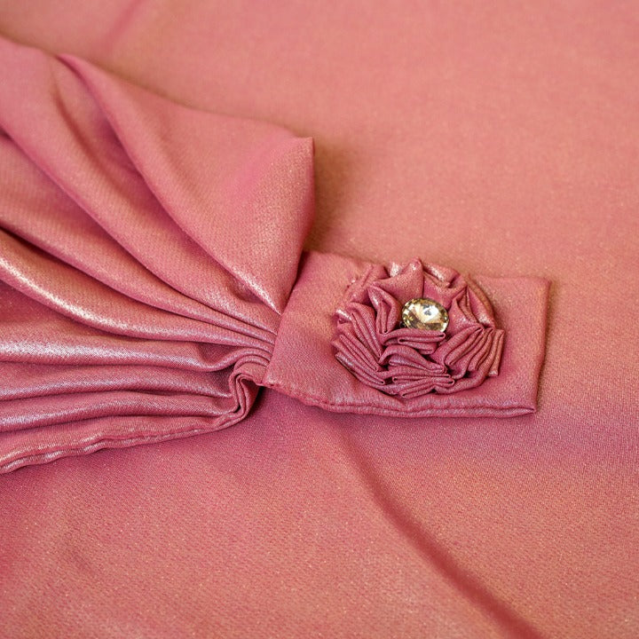 TANGERINE & GOLD - SHIMMER CHIFFON