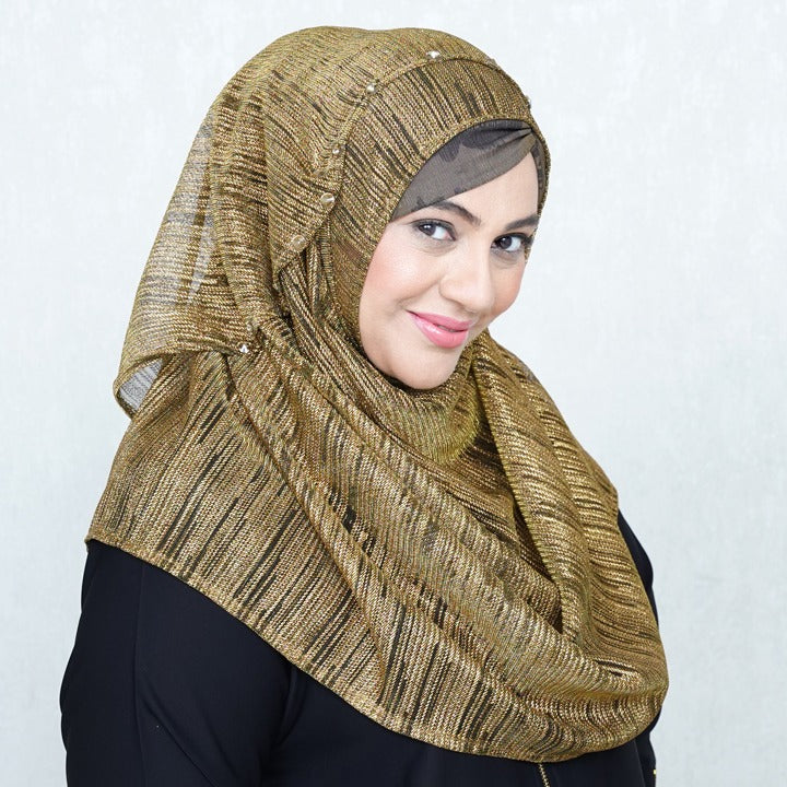 BRONZ GOLD - LUREX FABRIC