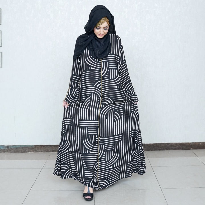 BLITE GEOMETRIC PRINT - GEORGETTE