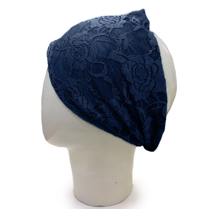 NAVY BLUE LACE