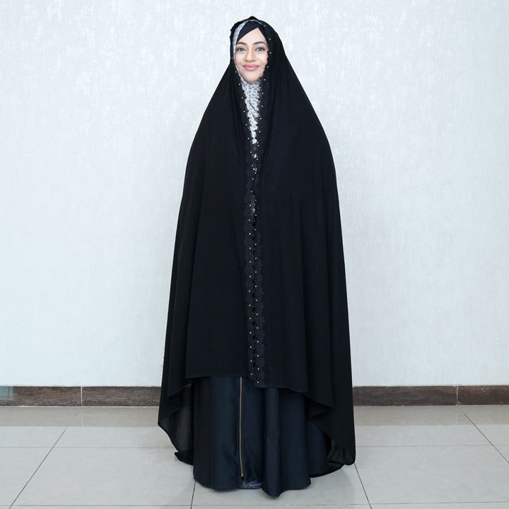 LACE & PEARL - KOREAN CHIFFON