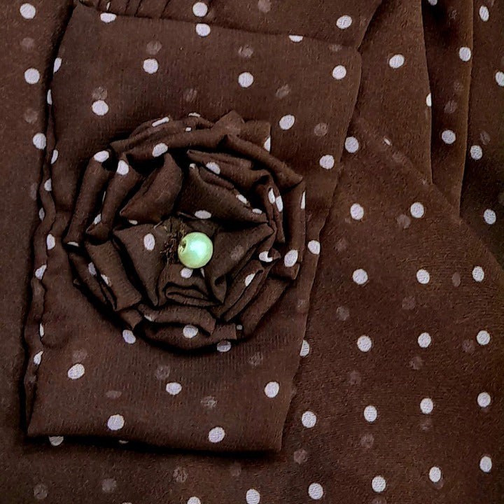 CHOCOLATE POLKA - CHIFFON