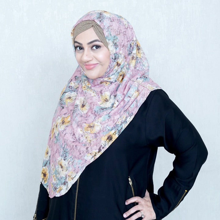 TEA PINK BOUQET - LACE