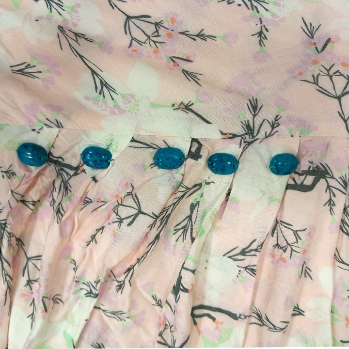 BABY PINK FLORAL - A LAWN