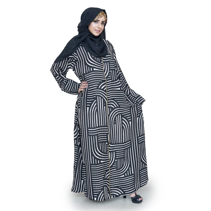 BLITE GEOMETRIC PRINT - GEORGETTE