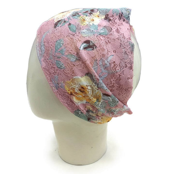 TEA PINK BOUQUET LACE