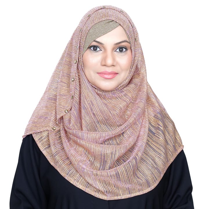 ROSE GOLD - LUREX FABRIC