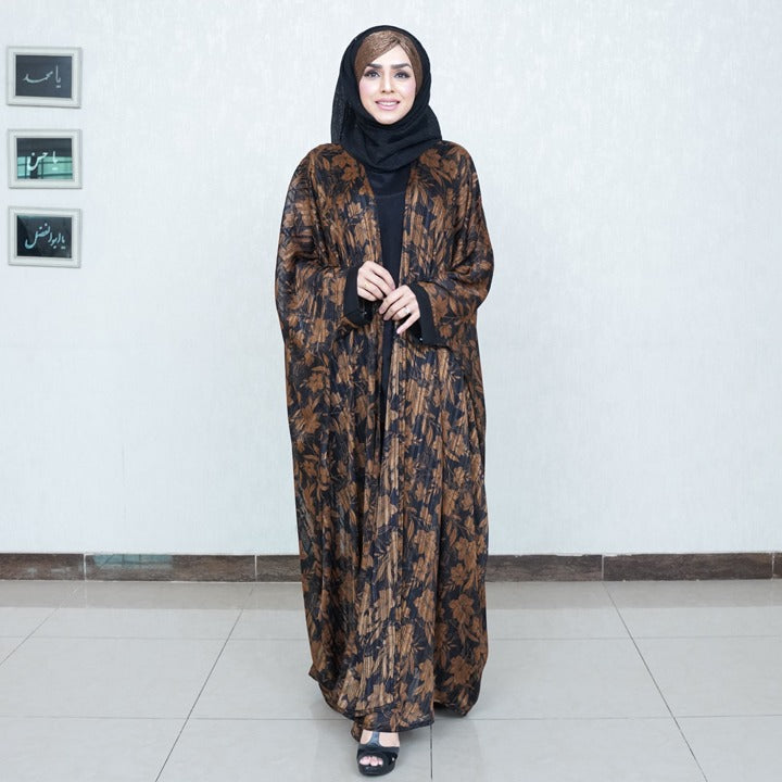 BROWN & BLACK - PREMIUM CHIFFON