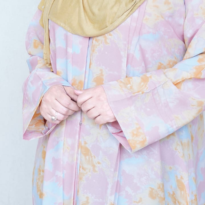 PASTEL FEROZI TEAPINK - GEORGETTE