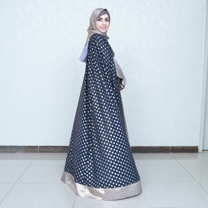 BLUE & GOLD - CHIFFON