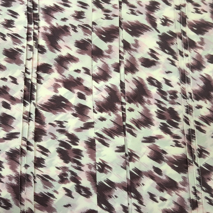 LILAC LEOPARD - GEORGETTE