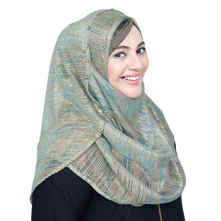 SKY GOLD - LUREX FABRIC