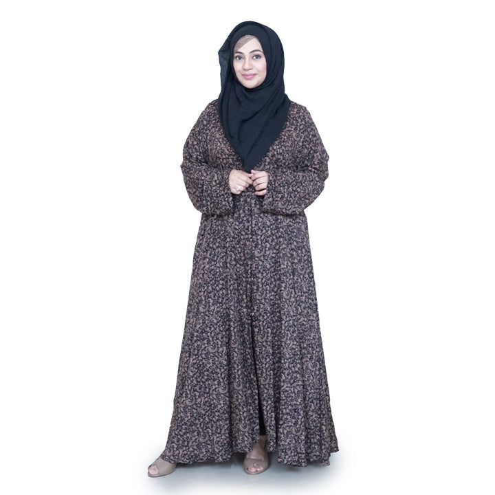 CHOCCO BLACK PAISLIES - A-LAWN