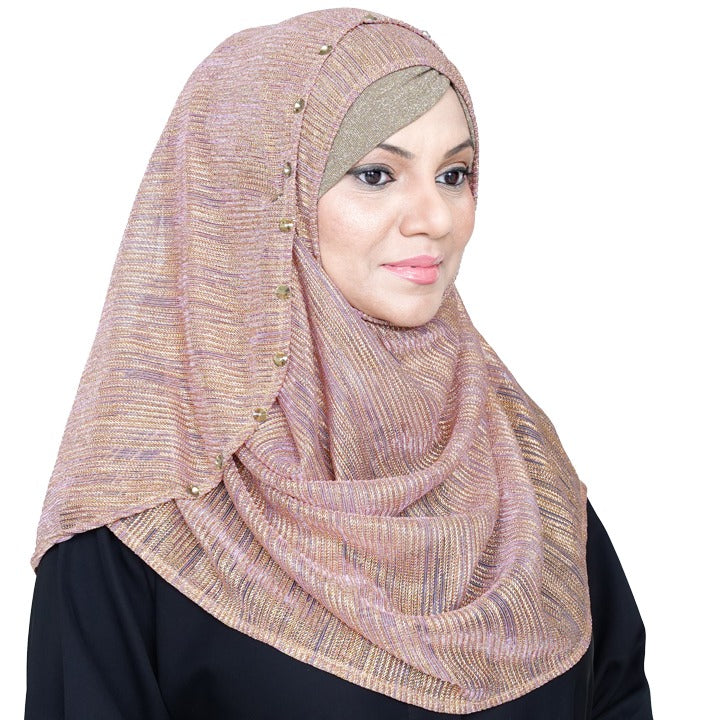 ROSE GOLD - LUREX FABRIC