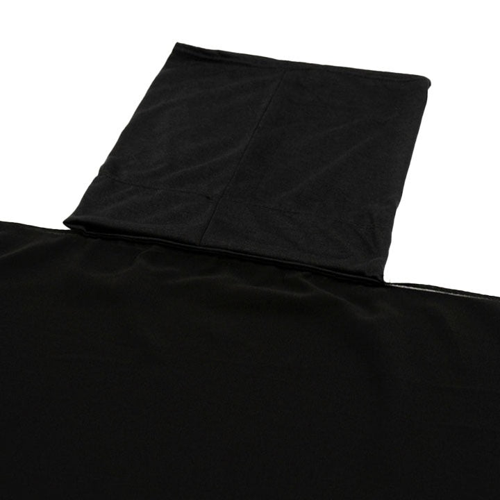 BLACK - KOREAN CHIFFON