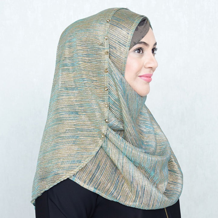 SKY GOLD - LUREX FABRIC