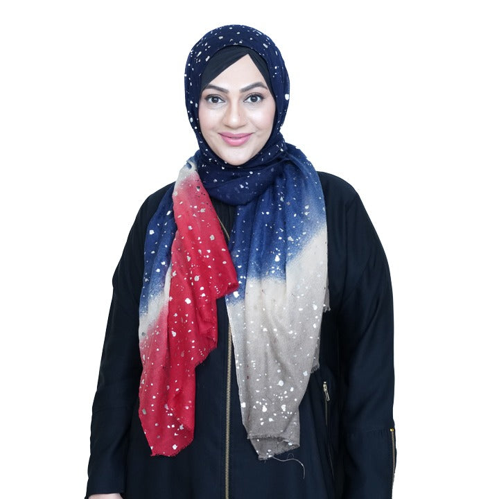 SILVER SPLASH- BLUE RED CHOCCO