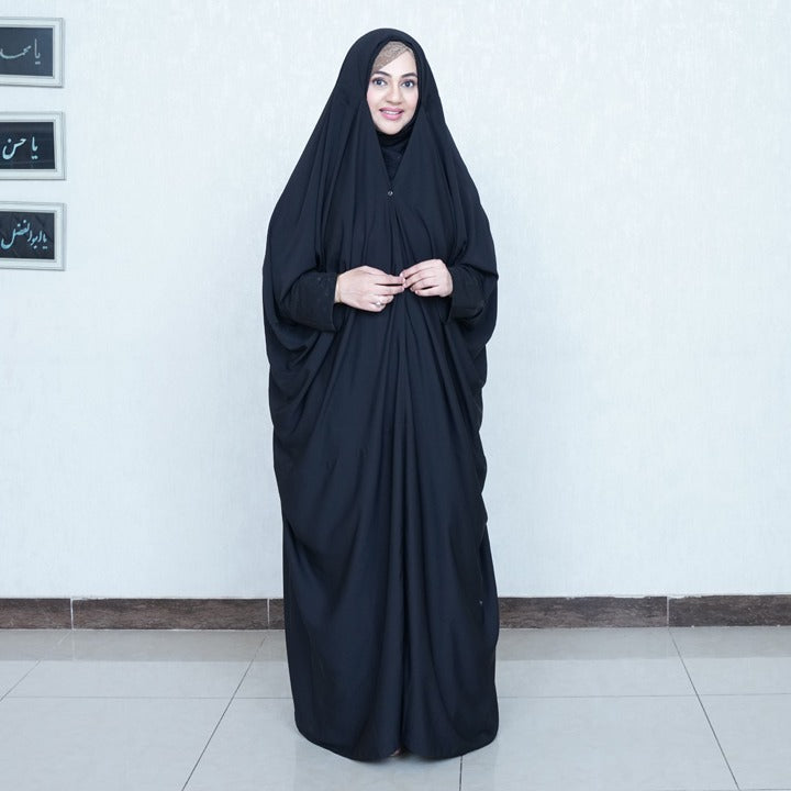 BLACK BUTTER SILK