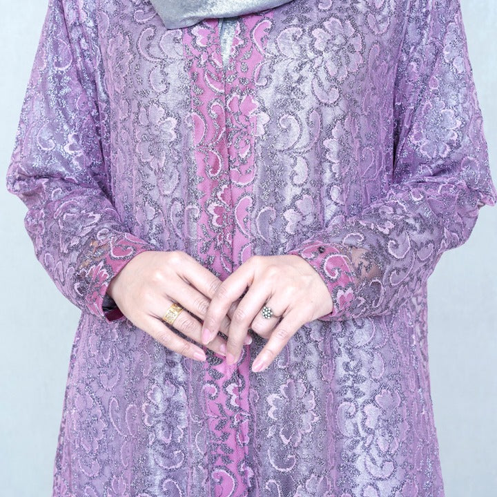EXQUISITE PINK LACE FABRIC